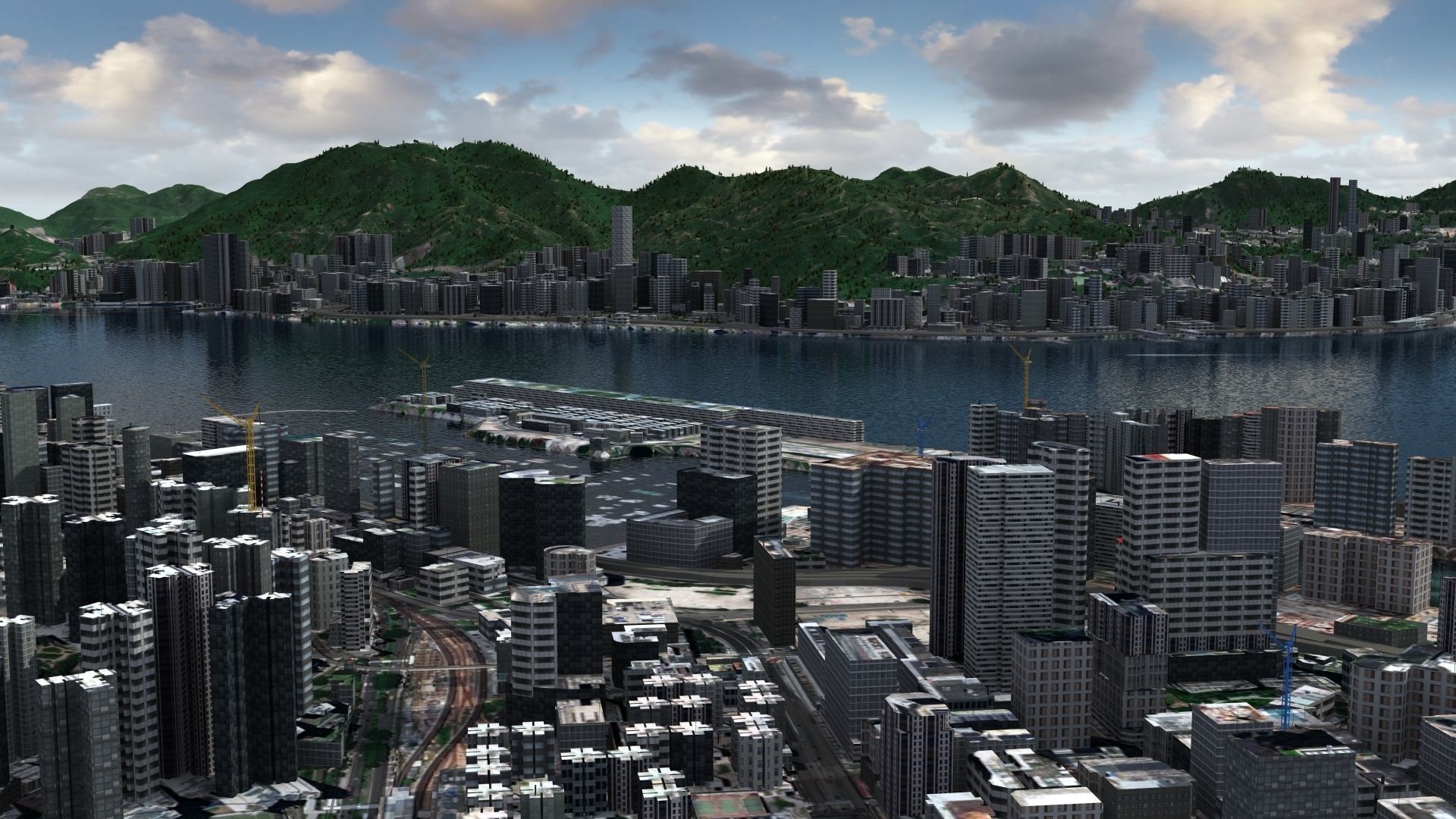Hong Kong City 3D model_31