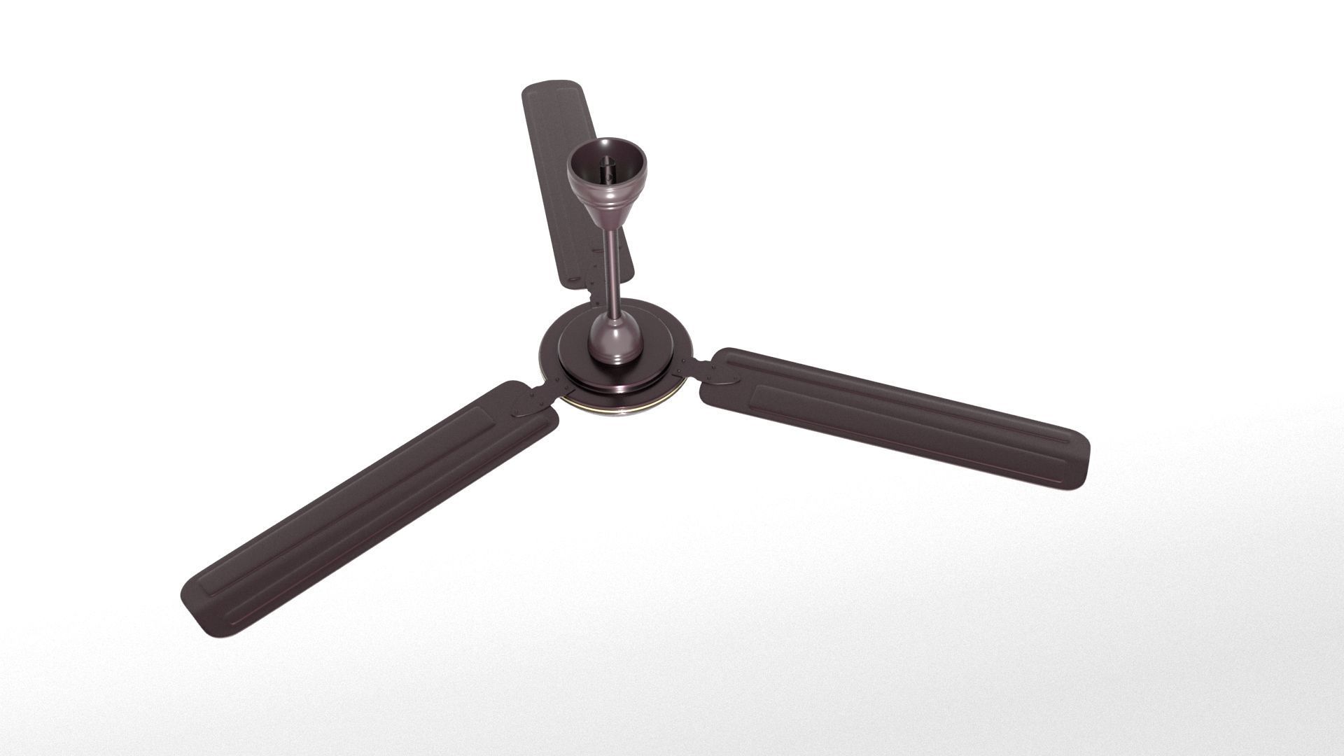 Ceiling Fan 06 Low-poly 3D model_4