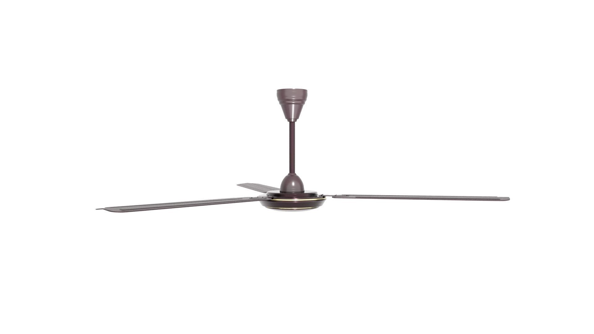 Ceiling Fan 06 Low-poly 3D model_3