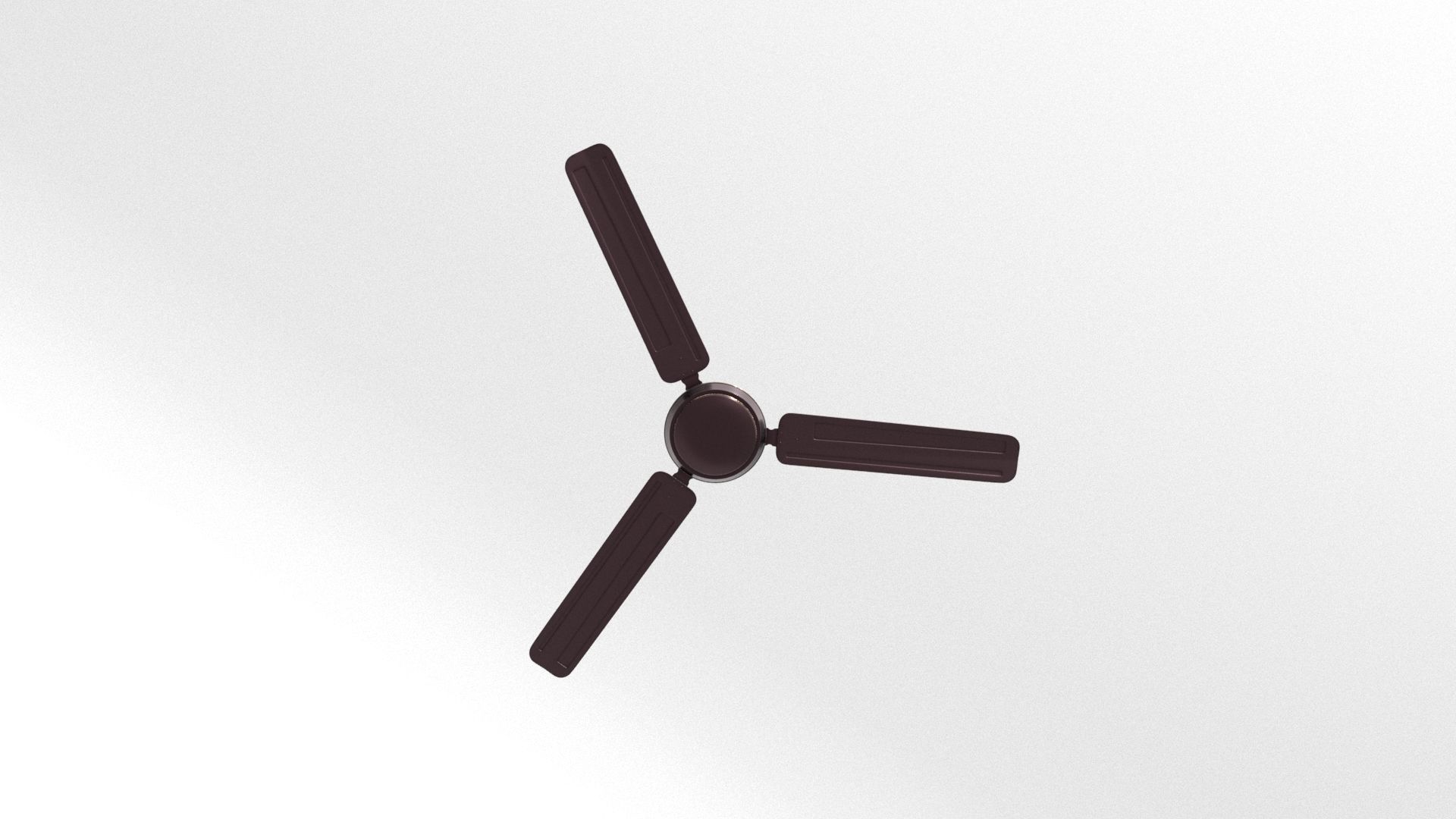 Ceiling Fan 06 Low-poly 3D model_2