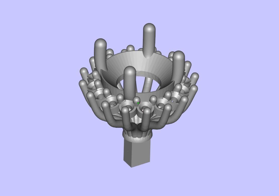 Women s Two piece solitaire ring 3D print model_4