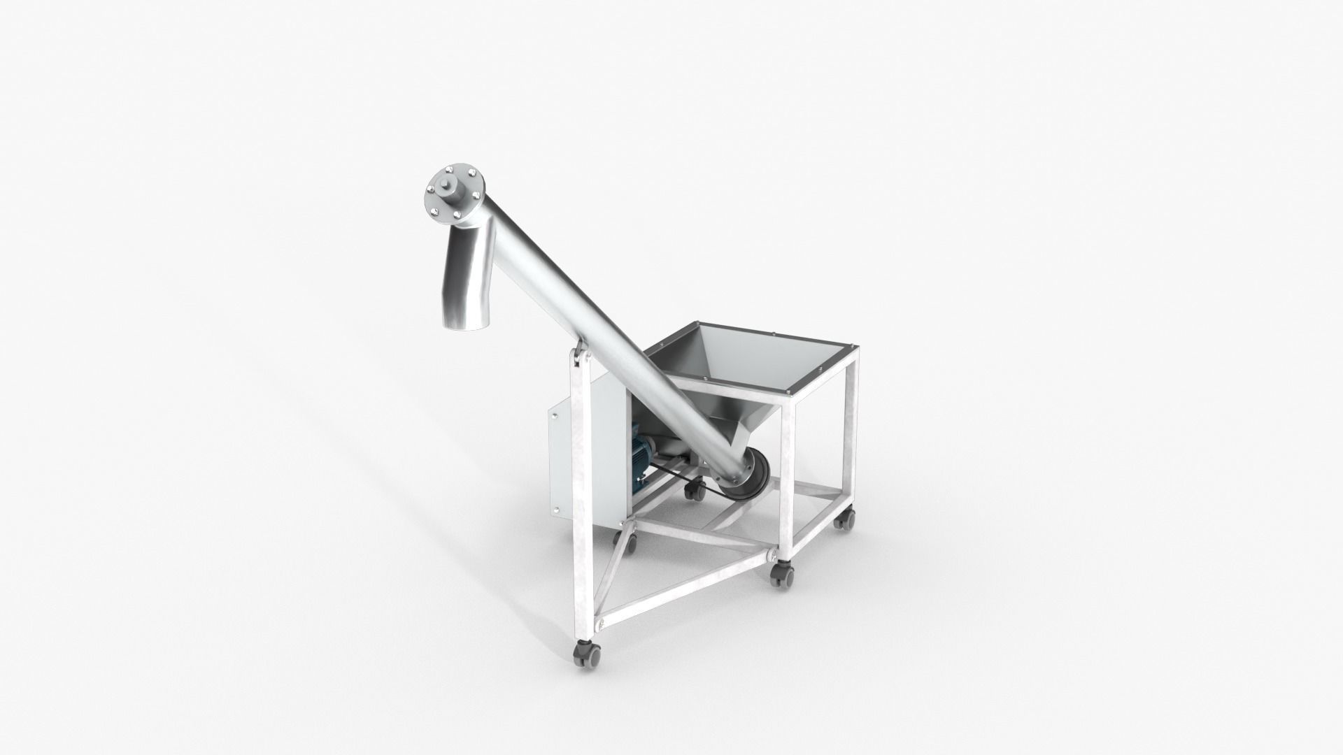 Screw Conveyor 3D model_9