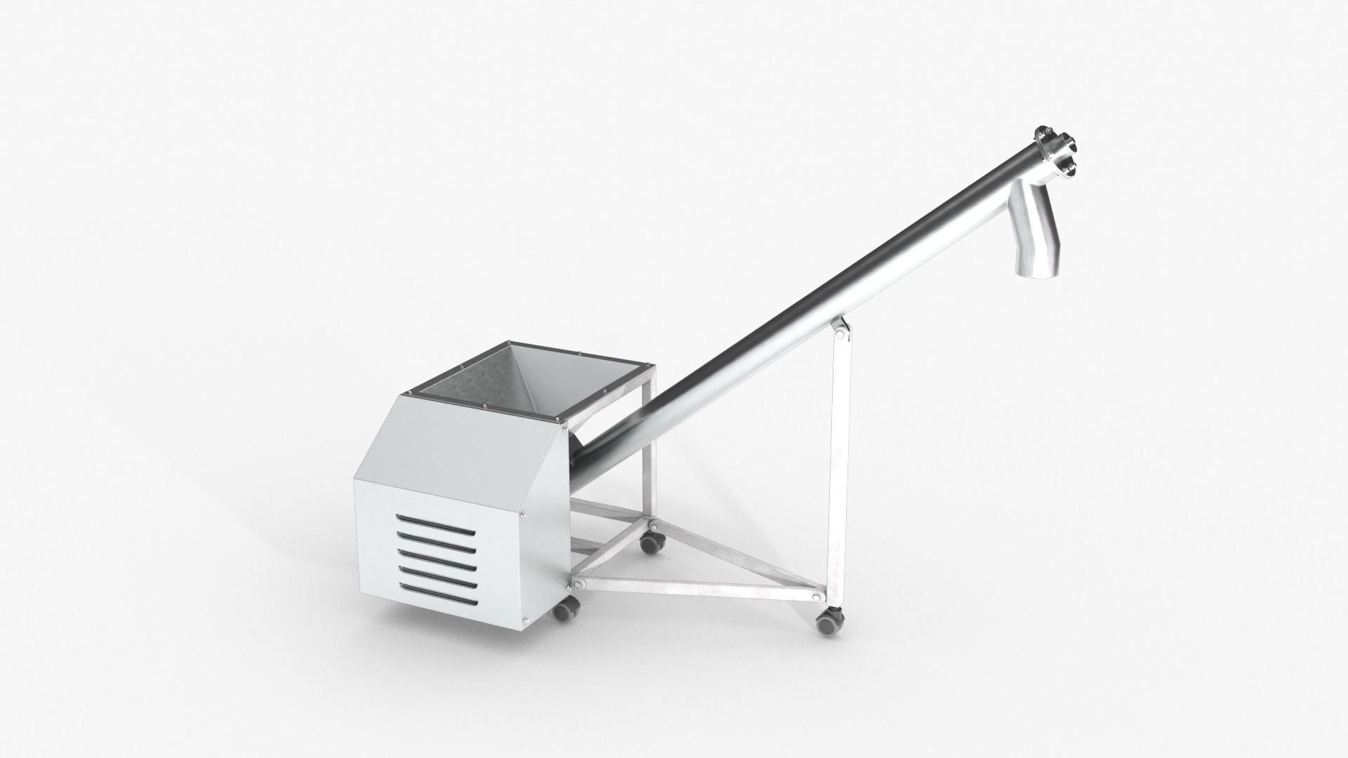 Screw Conveyor 3D model_6