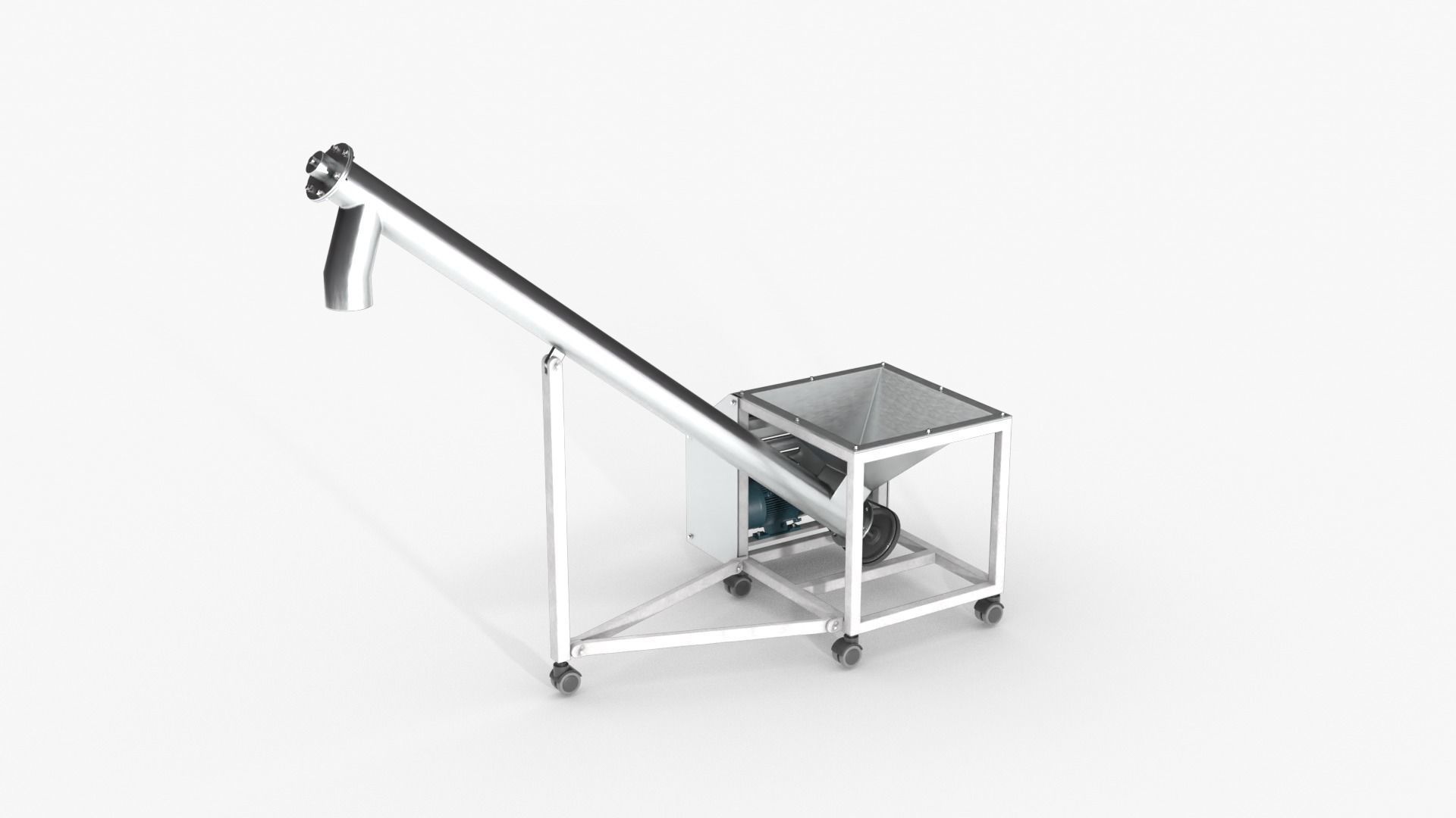 Screw Conveyor 3D model_10