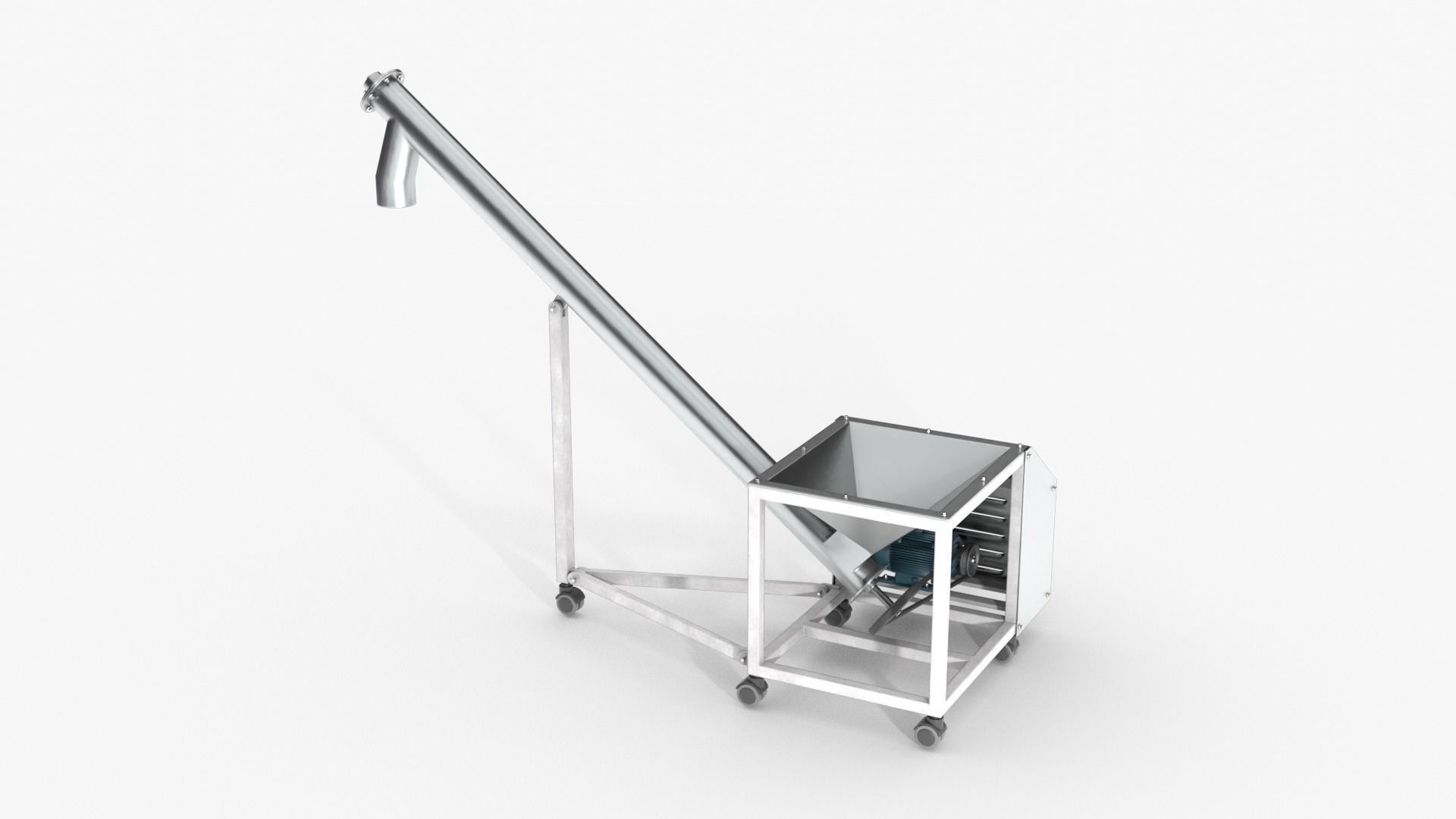 Screw Conveyor 3D model_12