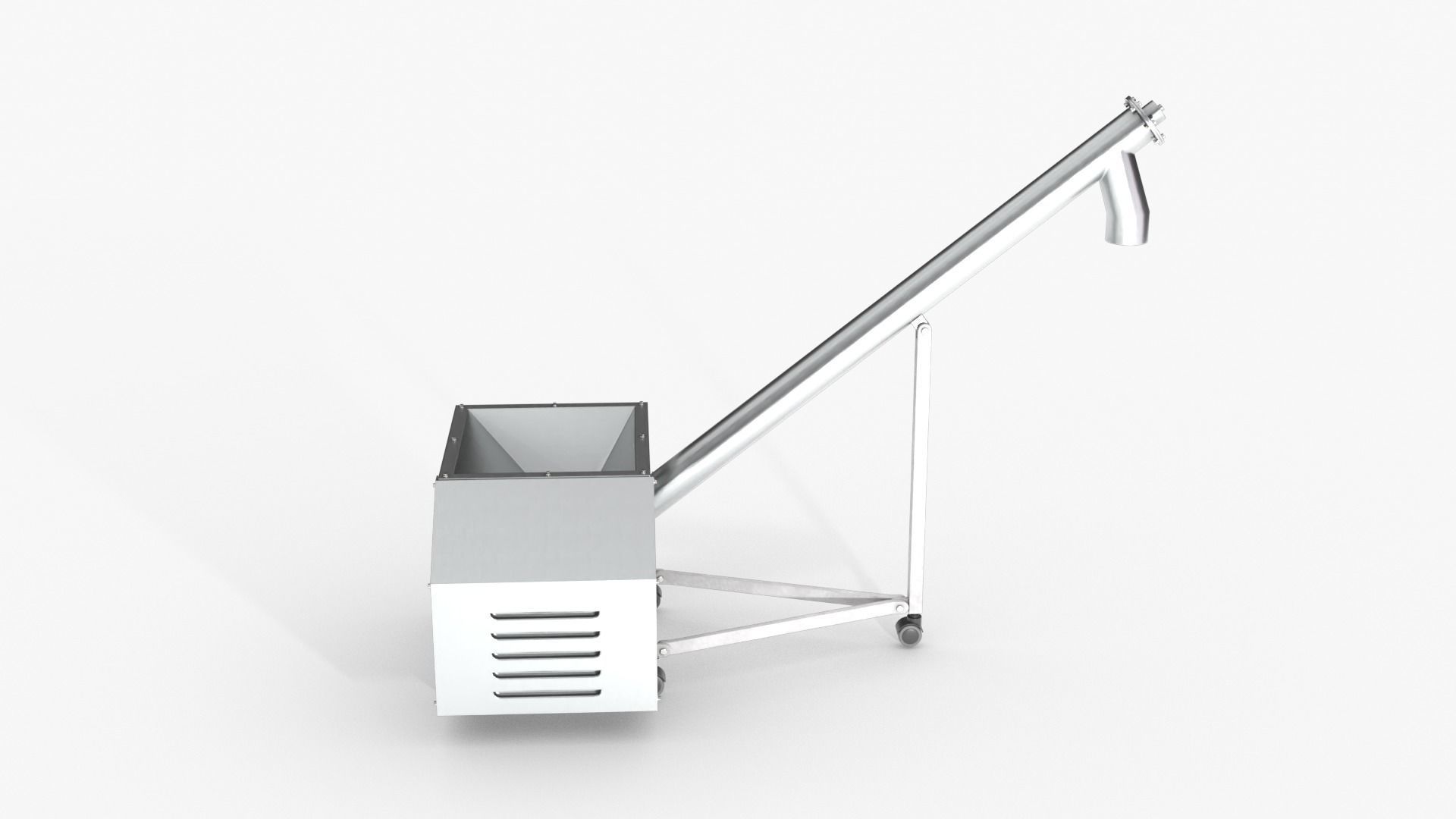 Screw Conveyor 3D model_5