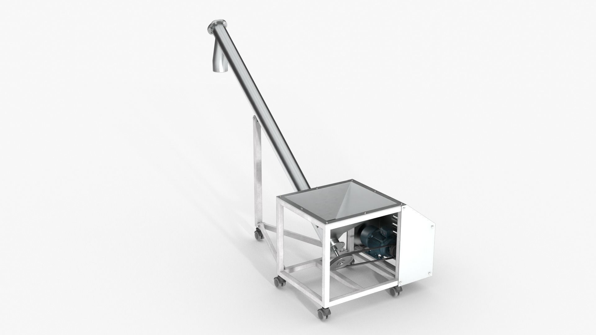 Screw Conveyor 3D model_13