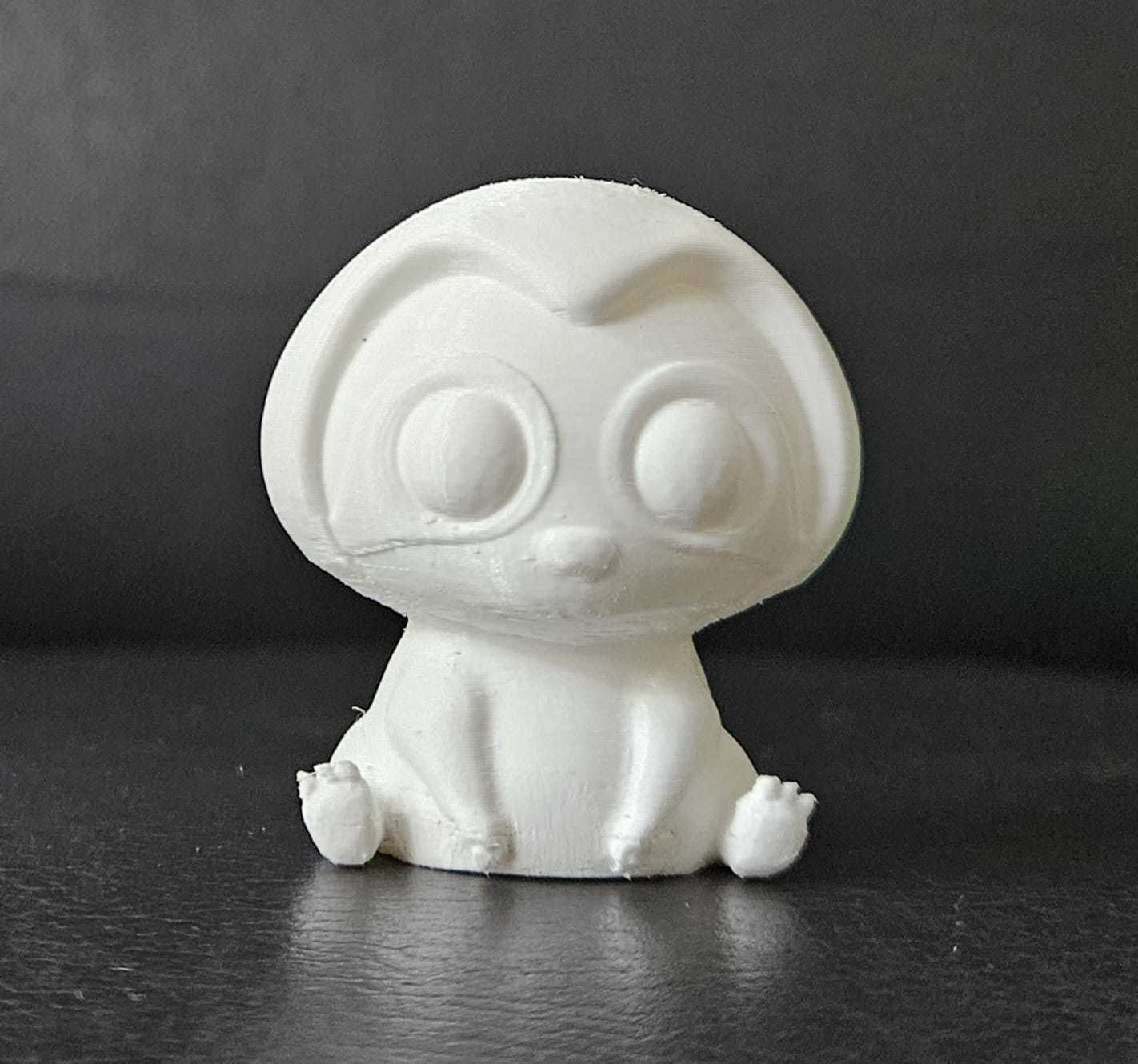Sitting Sloth 3D print model_4