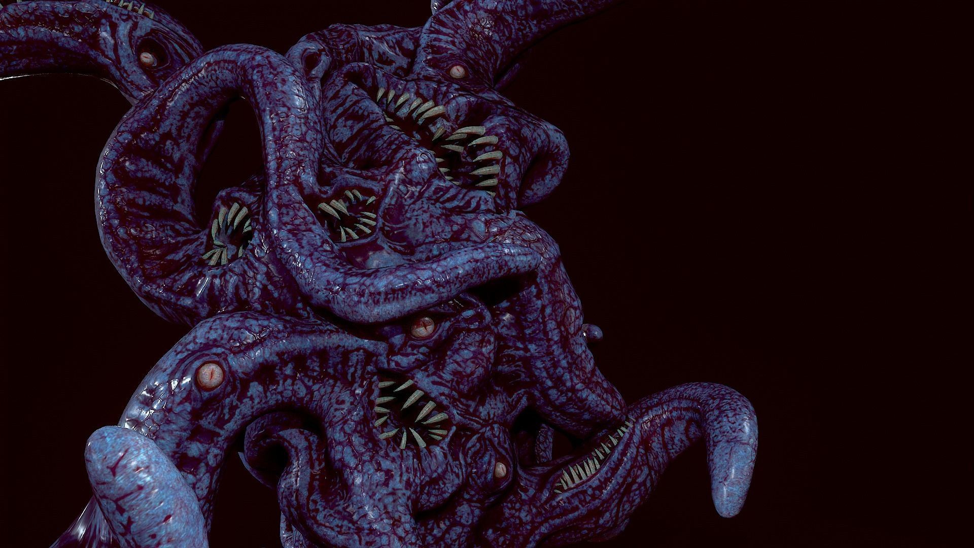 Abomination Low-poly 3D model_3