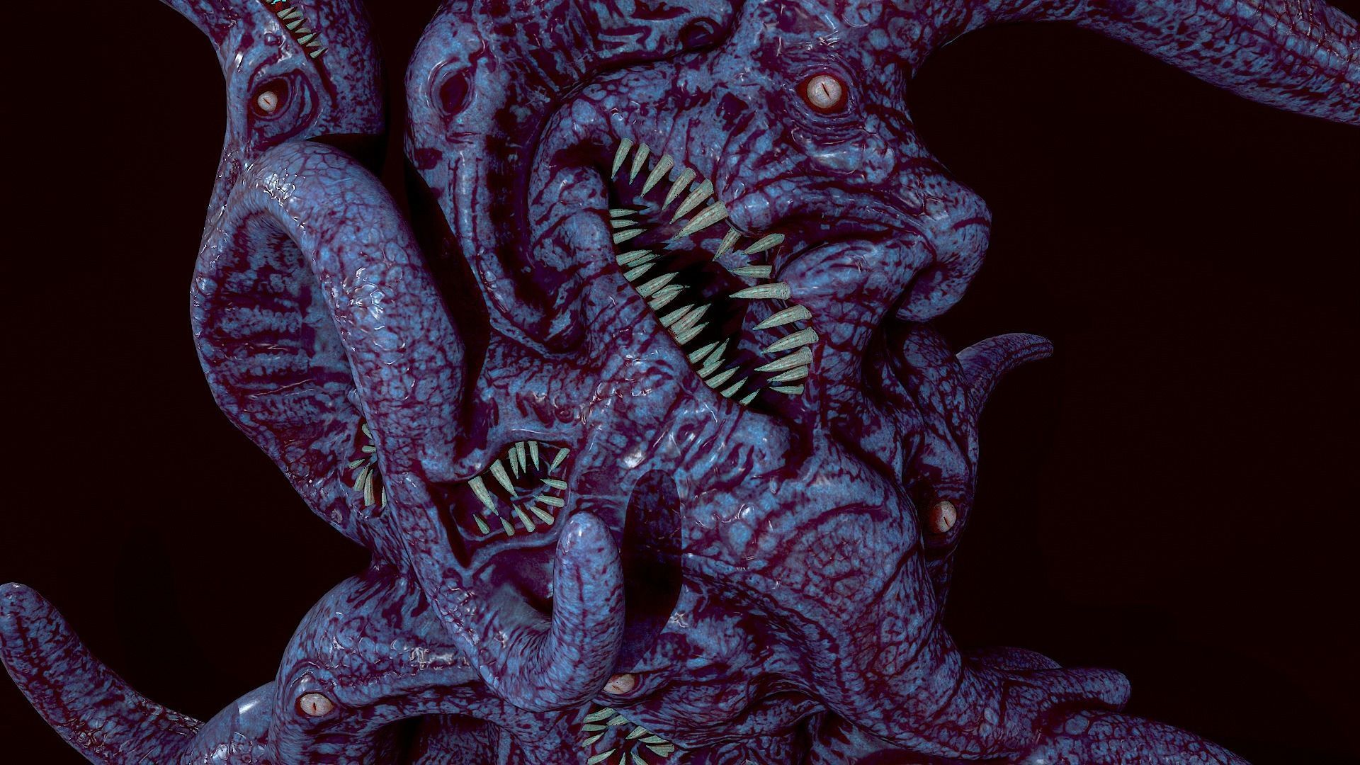 Abomination Low-poly 3D model_1