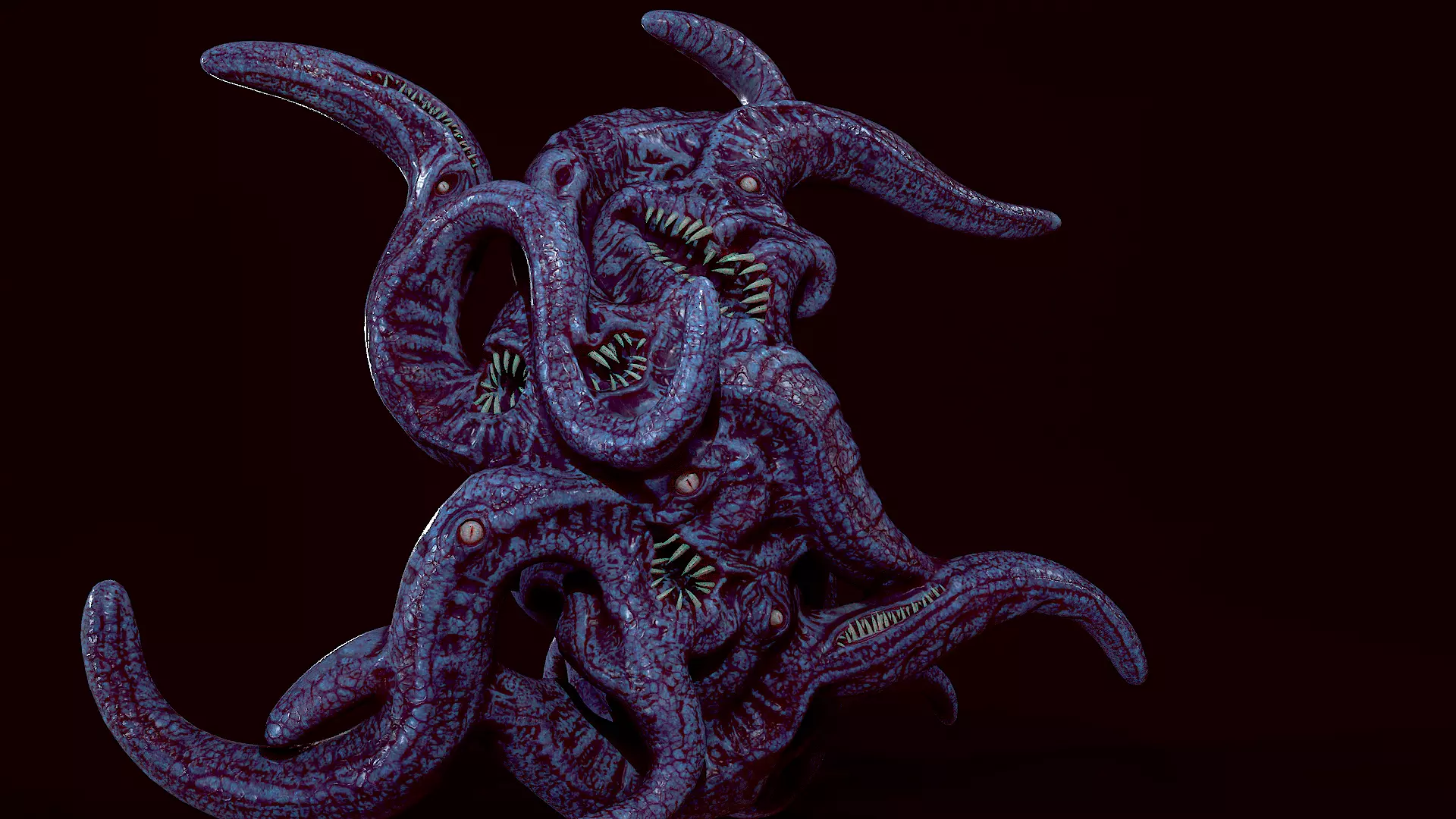 Abomination Low-poly 3D model_0