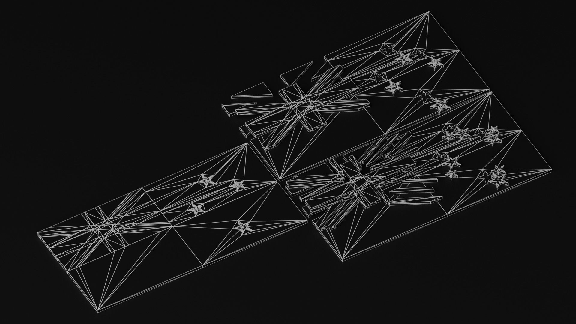 New Zealand Flag 3D model_8