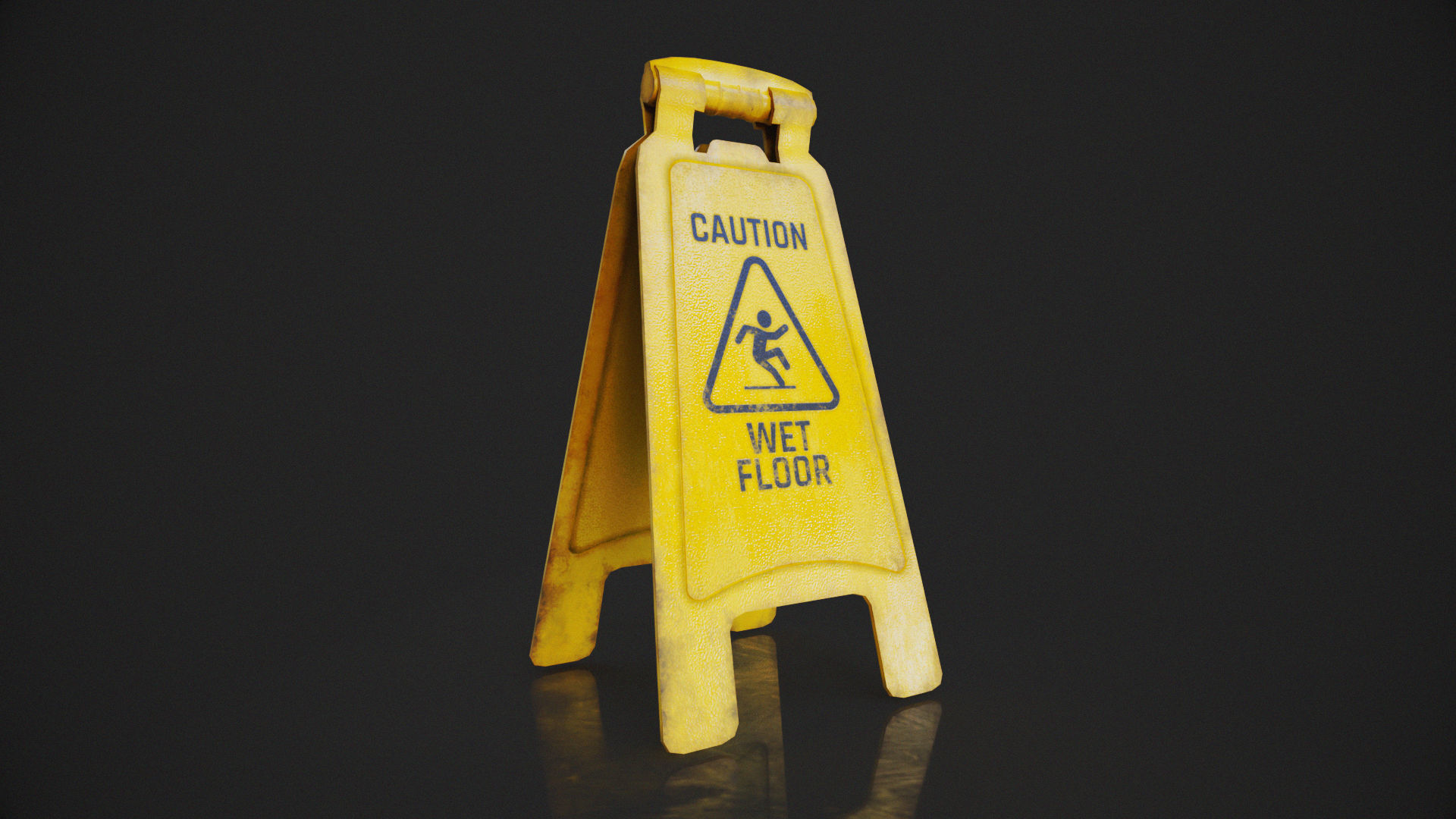 Cleaning Set Low-poly 3D model_16