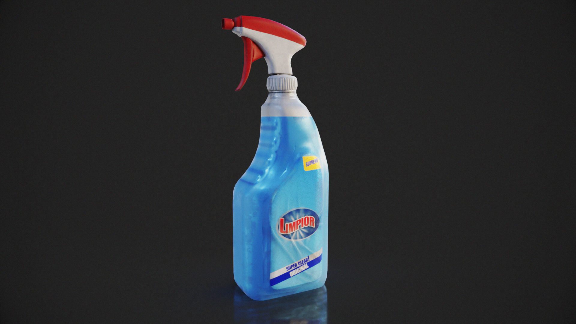 Cleaning Set Low-poly 3D model_17