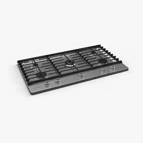 KitchenAid Gas Cooktop KCGS556ESS 3D model
