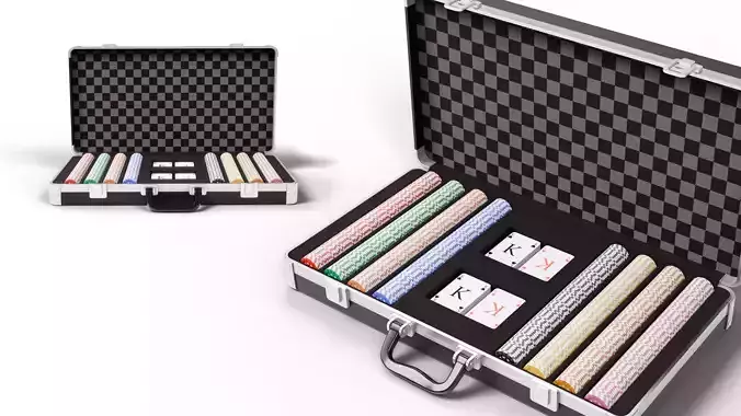 High Stakes - Detailed Poker Set