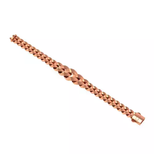 Miami Diamond Cuban Chain Bracelet 