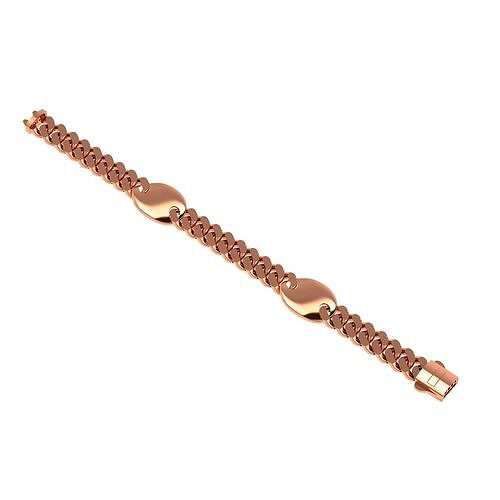Gold Cuban Chain Bracelet  3D print model