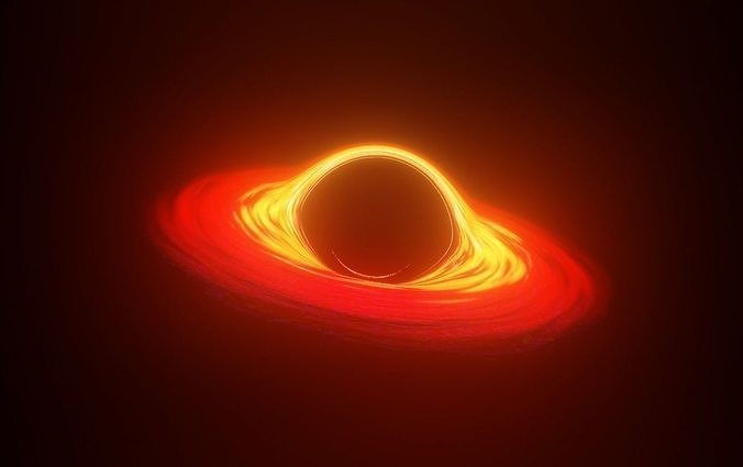 Evee Blackhole  Free 3D model