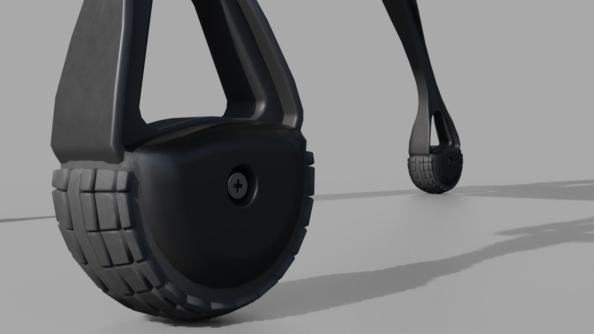 Robot Dog Low-poly 3D model_7