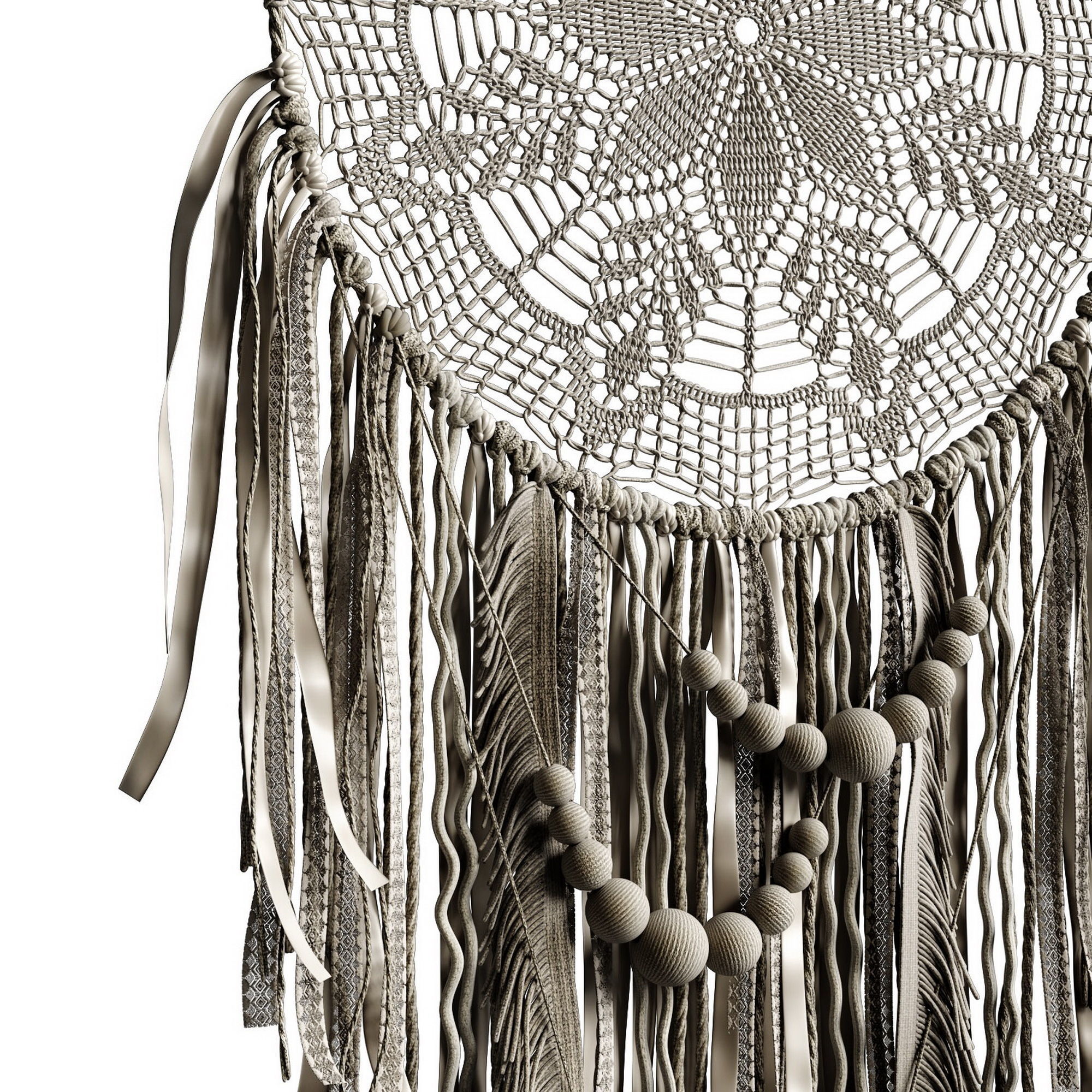 Dreamcatcher 3D model_2
