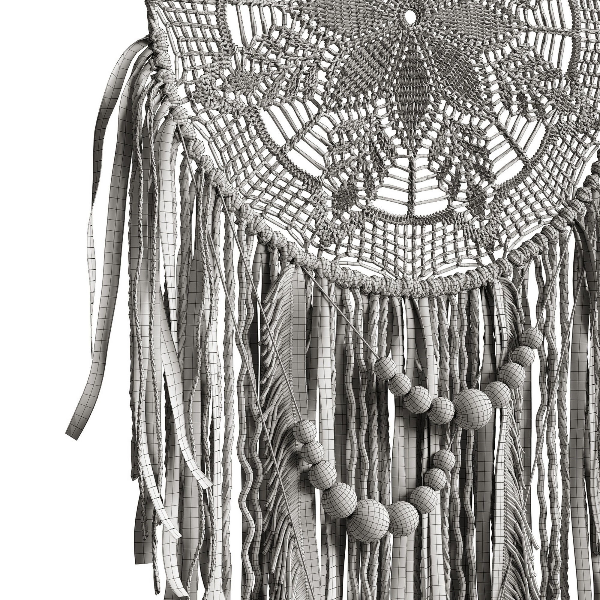 Dreamcatcher 3D model_6