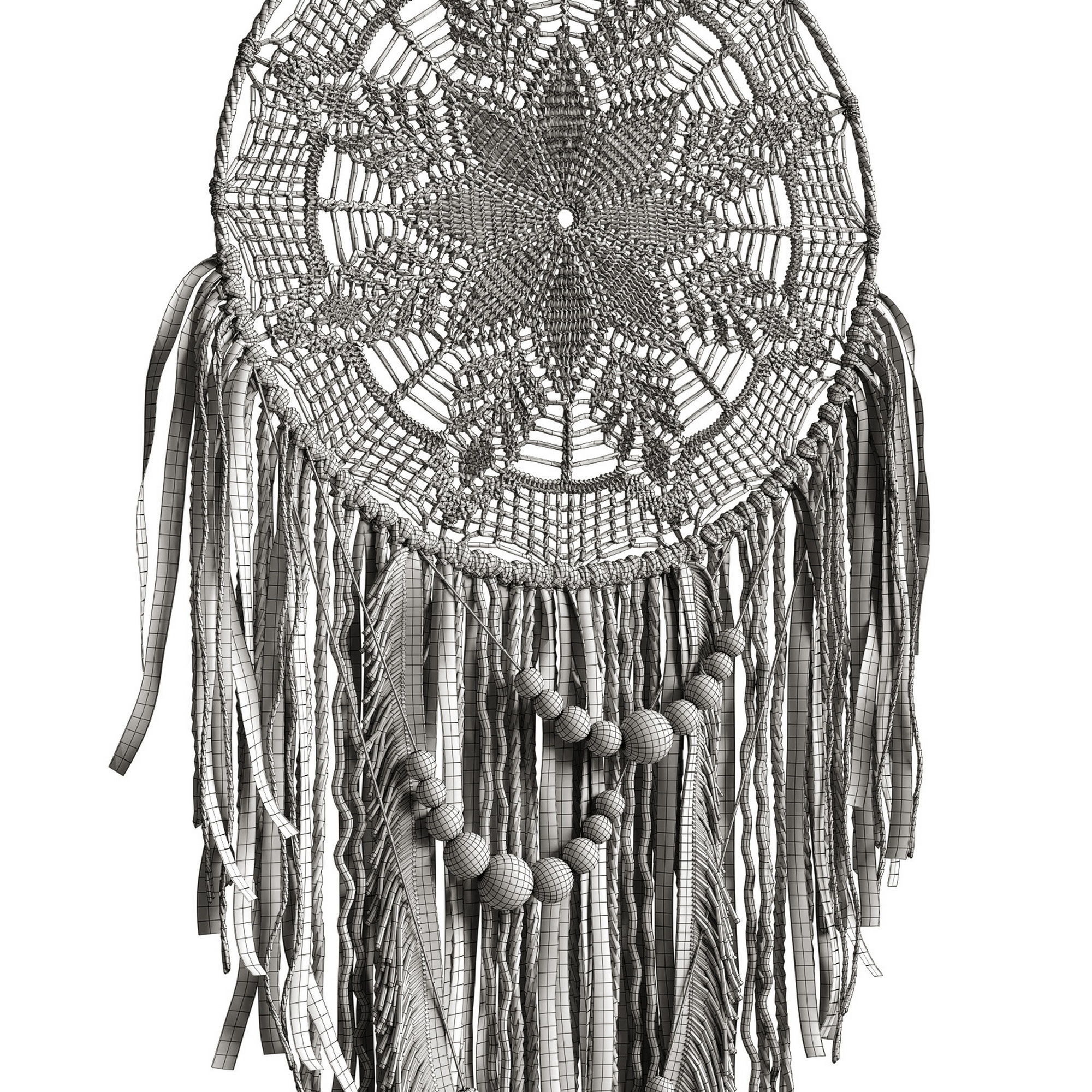 Dreamcatcher 3D model_4