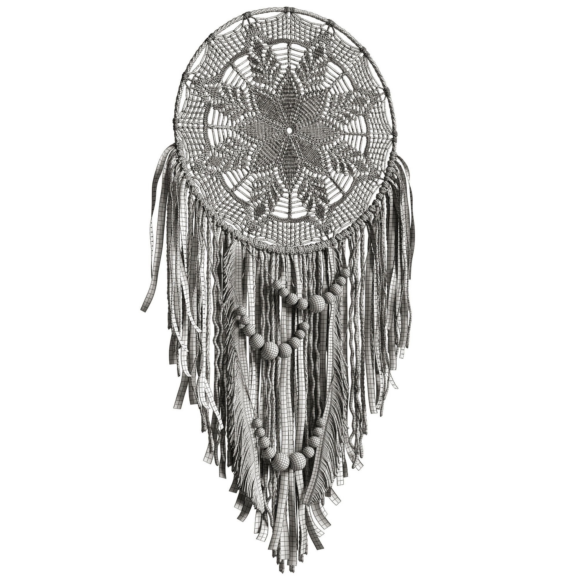 Dreamcatcher 3D model_5