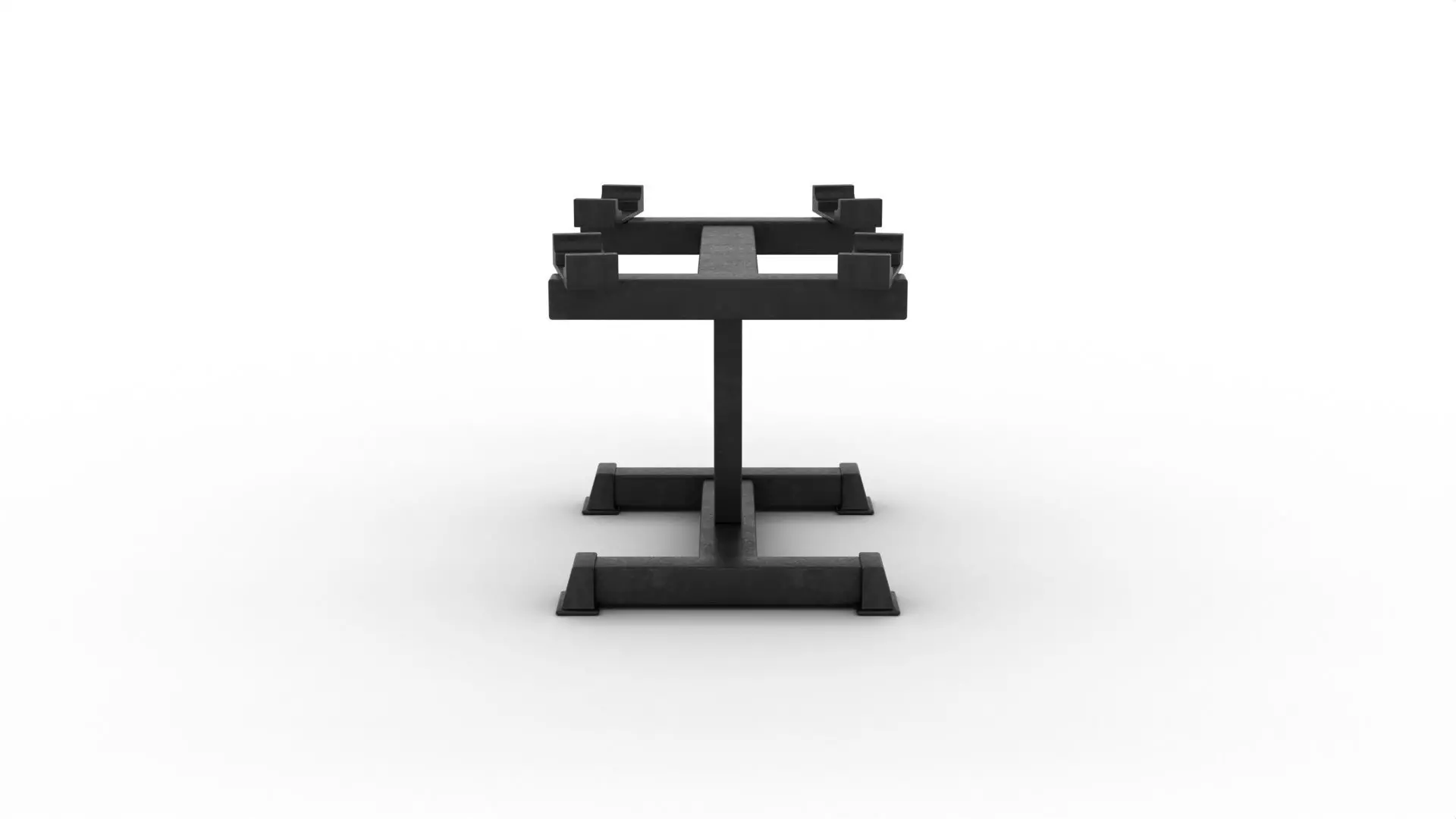Adjustable Dumbbell 3D model_0