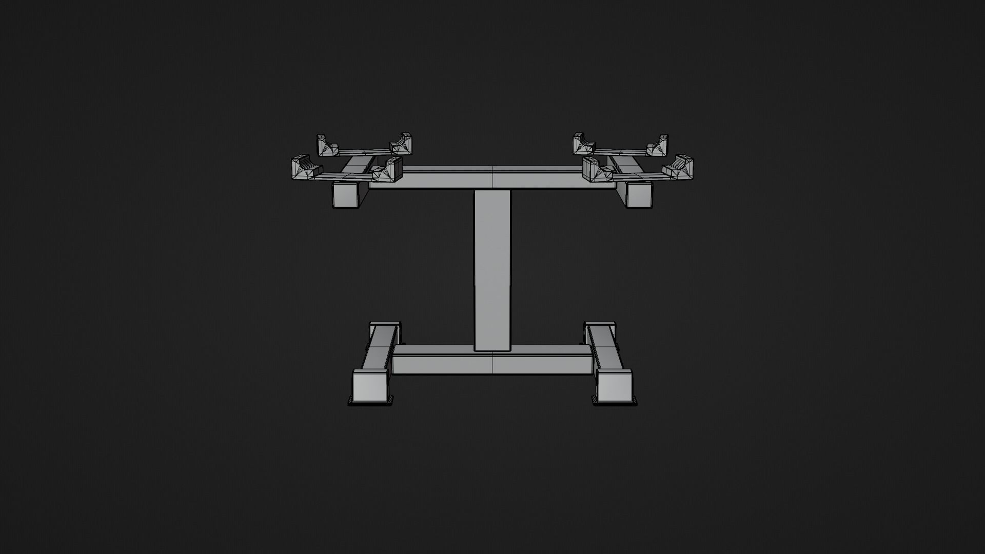 Adjustable Dumbbell 3D model_5