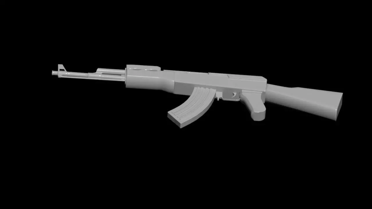 AK 47 Free 3D model