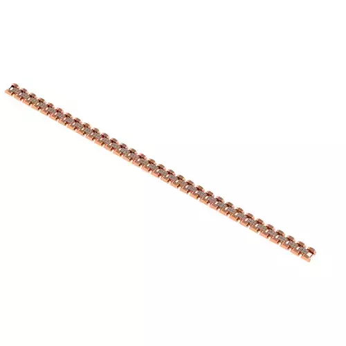 Watch Link Diamond Miami  Cuban Chain Bracelet 