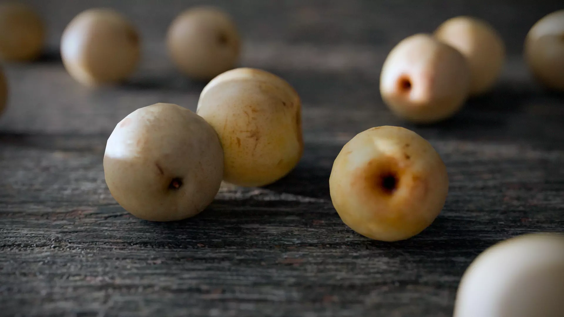 Green apple 3D model_0