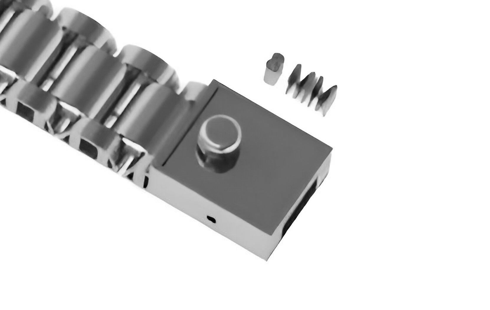 Watch Starp Link Gold Bacelet 3D print model_15