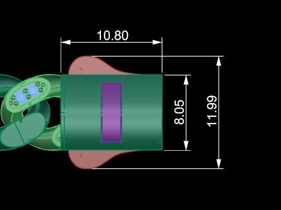  Miami   Cuban Chain Bracelet  3D print model_5