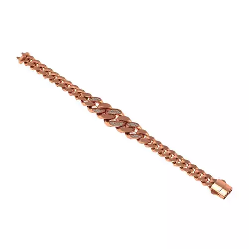  Miami  Cuban Chain Bracelet 3D print model