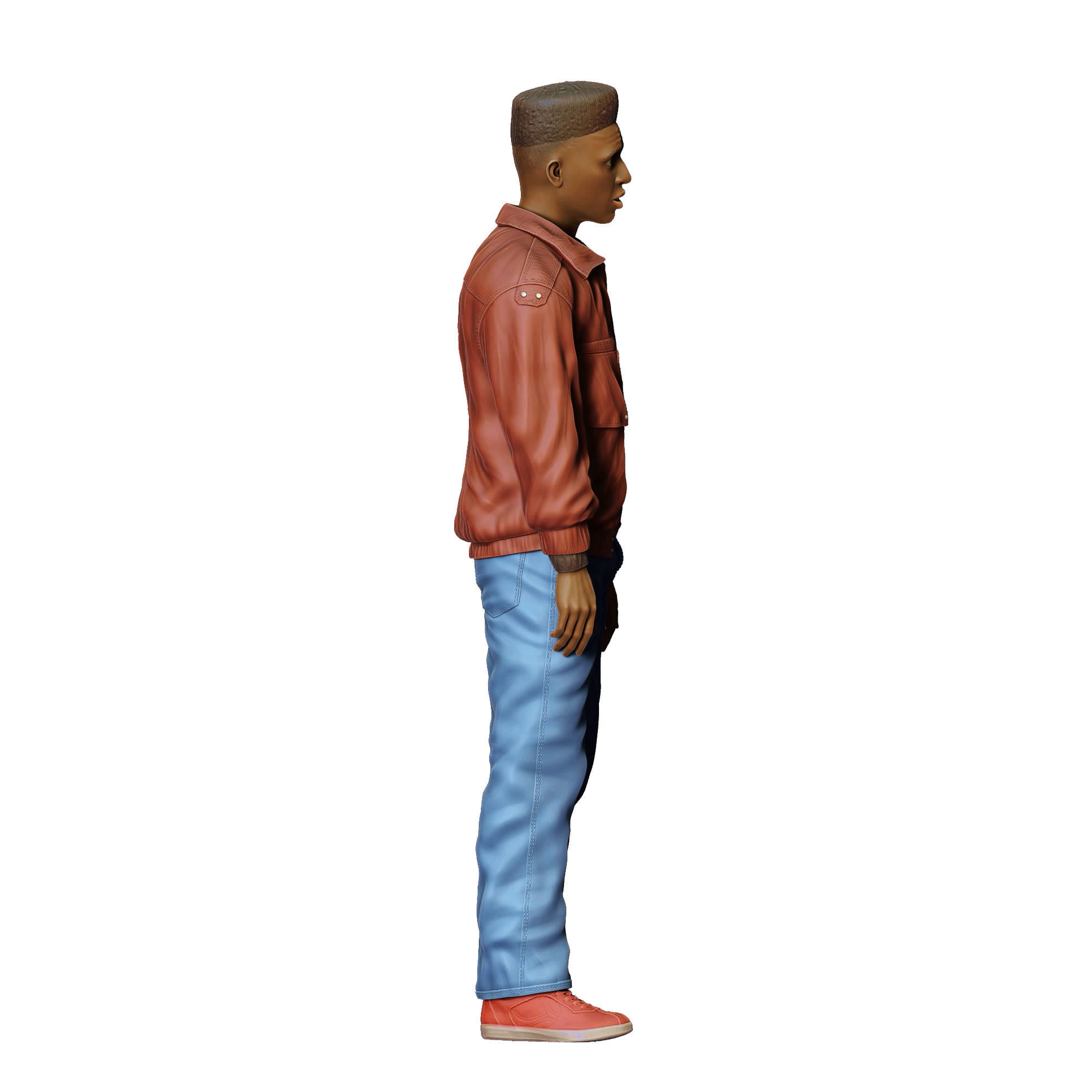 N2 Stranger things Lucas Sinclair 3D print model_6