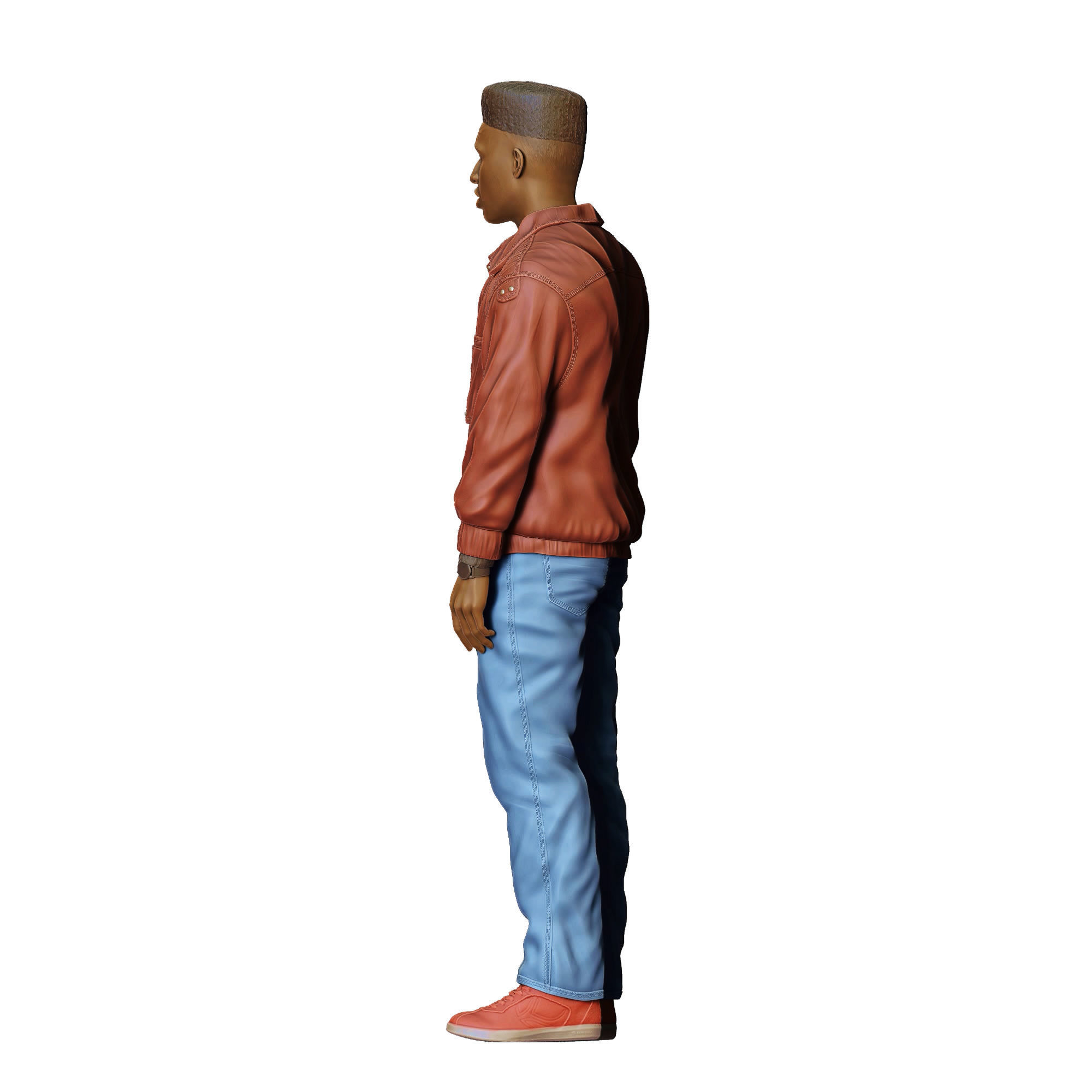 N2 Stranger things Lucas Sinclair 3D print model_17
