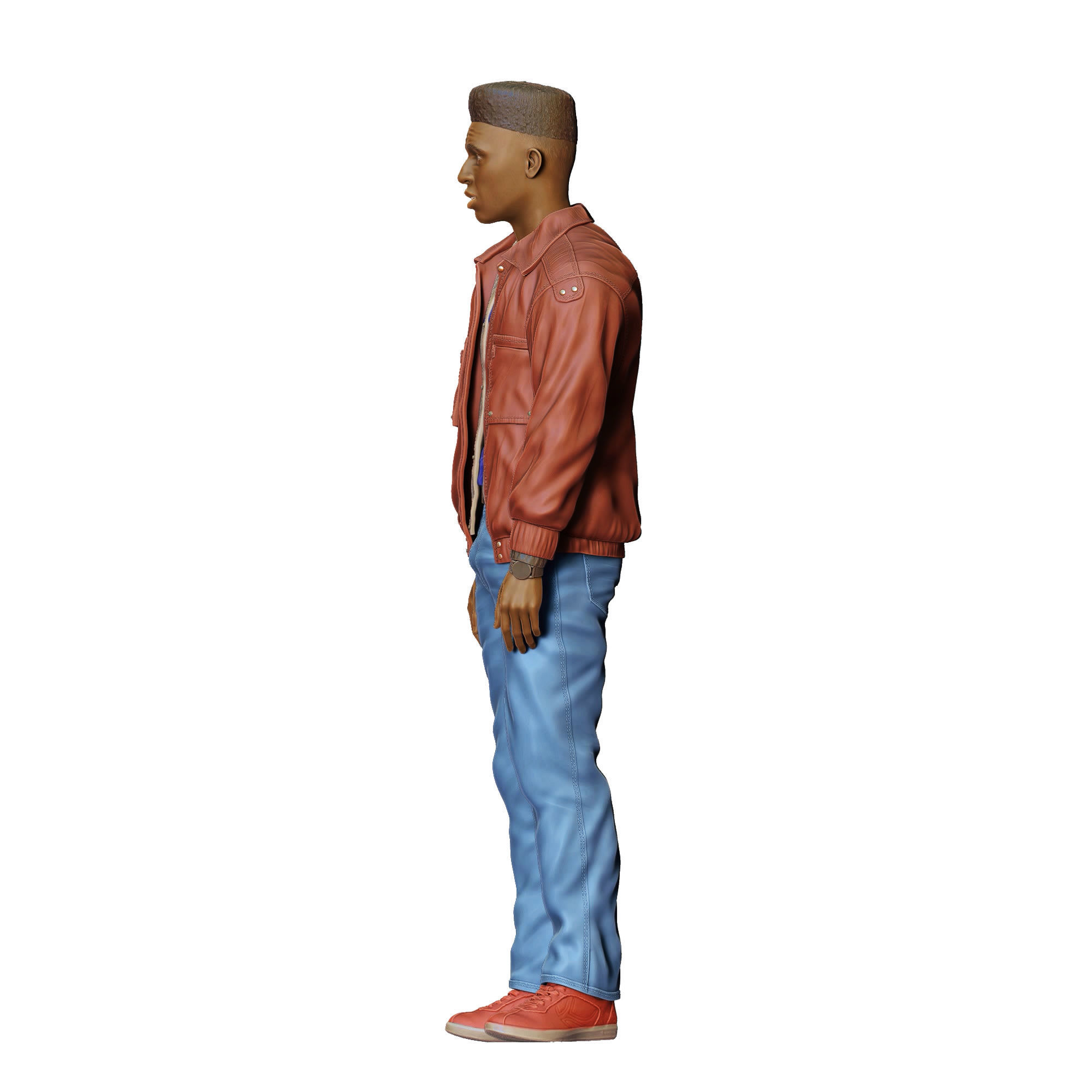 N2 Stranger things Lucas Sinclair 3D print model_19