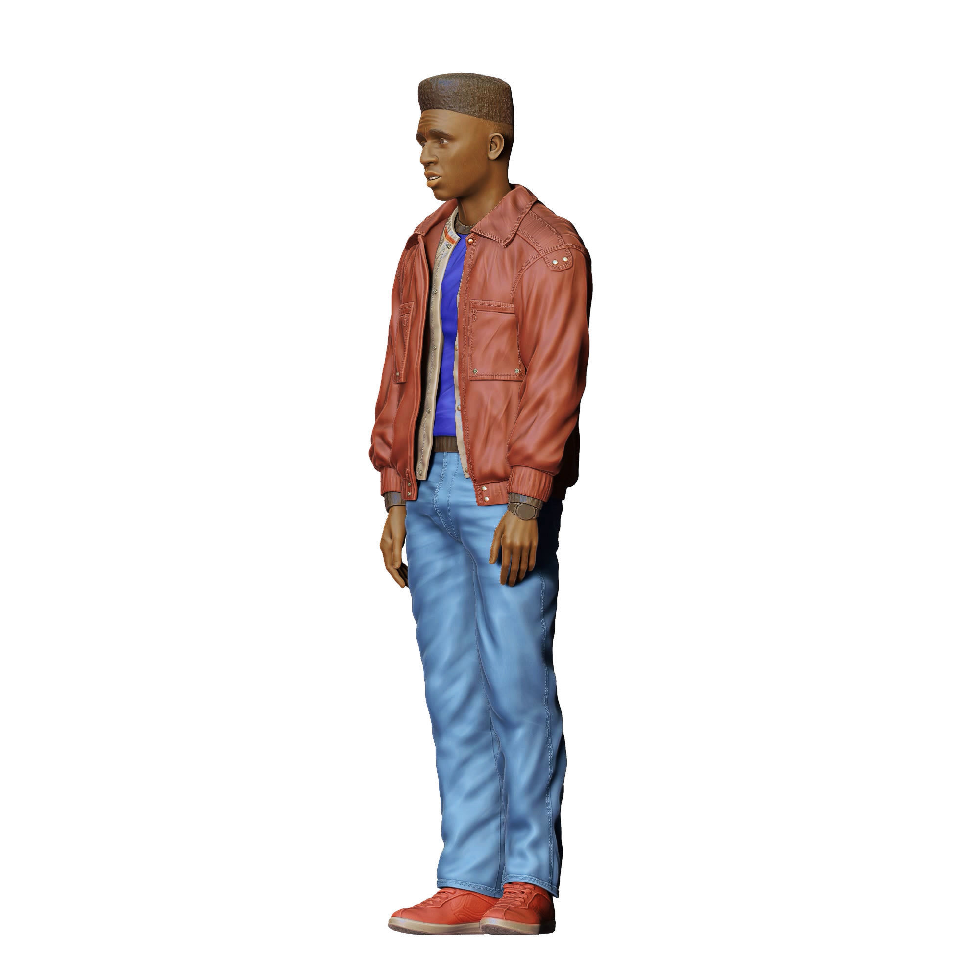 N2 Stranger things Lucas Sinclair 3D print model_21