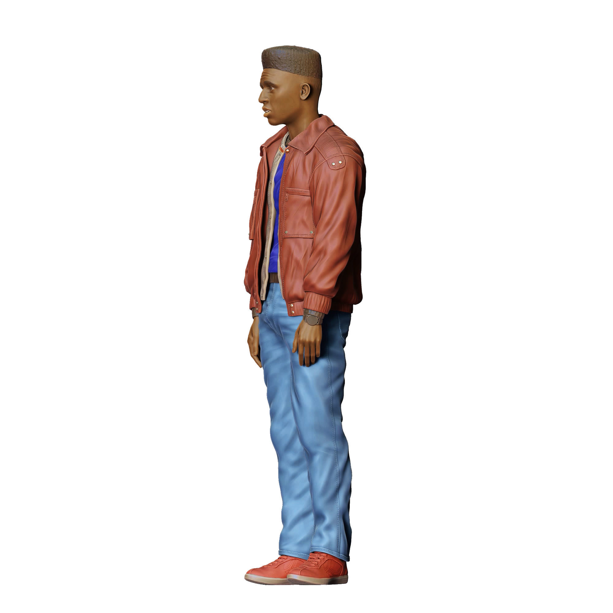 N2 Stranger things Lucas Sinclair 3D print model_20