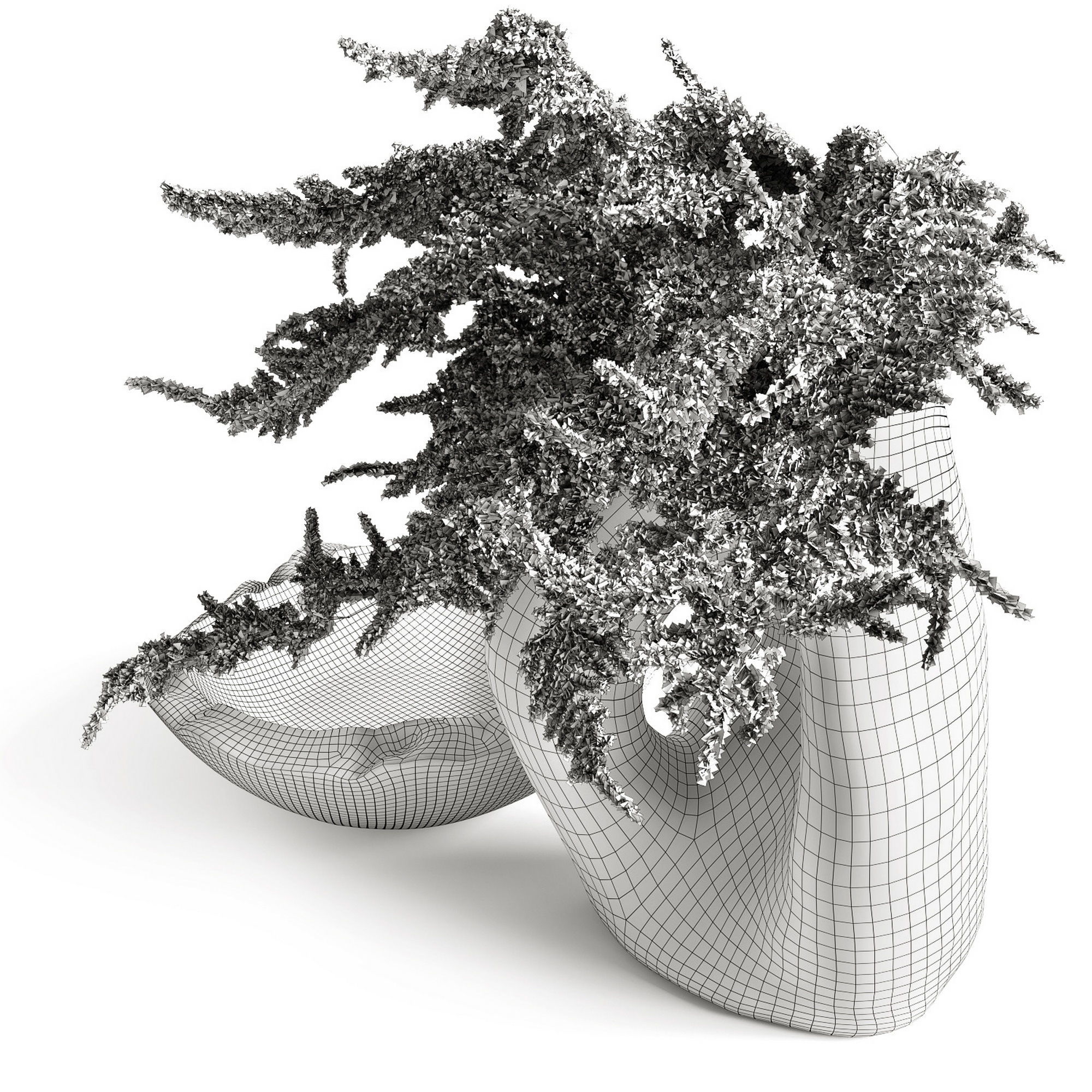 Airstones 3D model_4