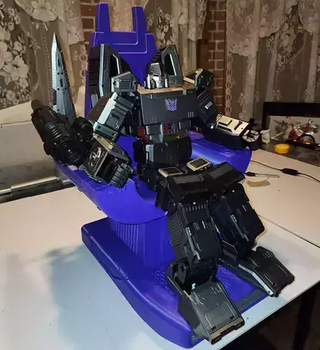 Throne Display Set for Robosen Megatron 3D print model