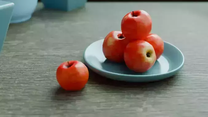 Red apple