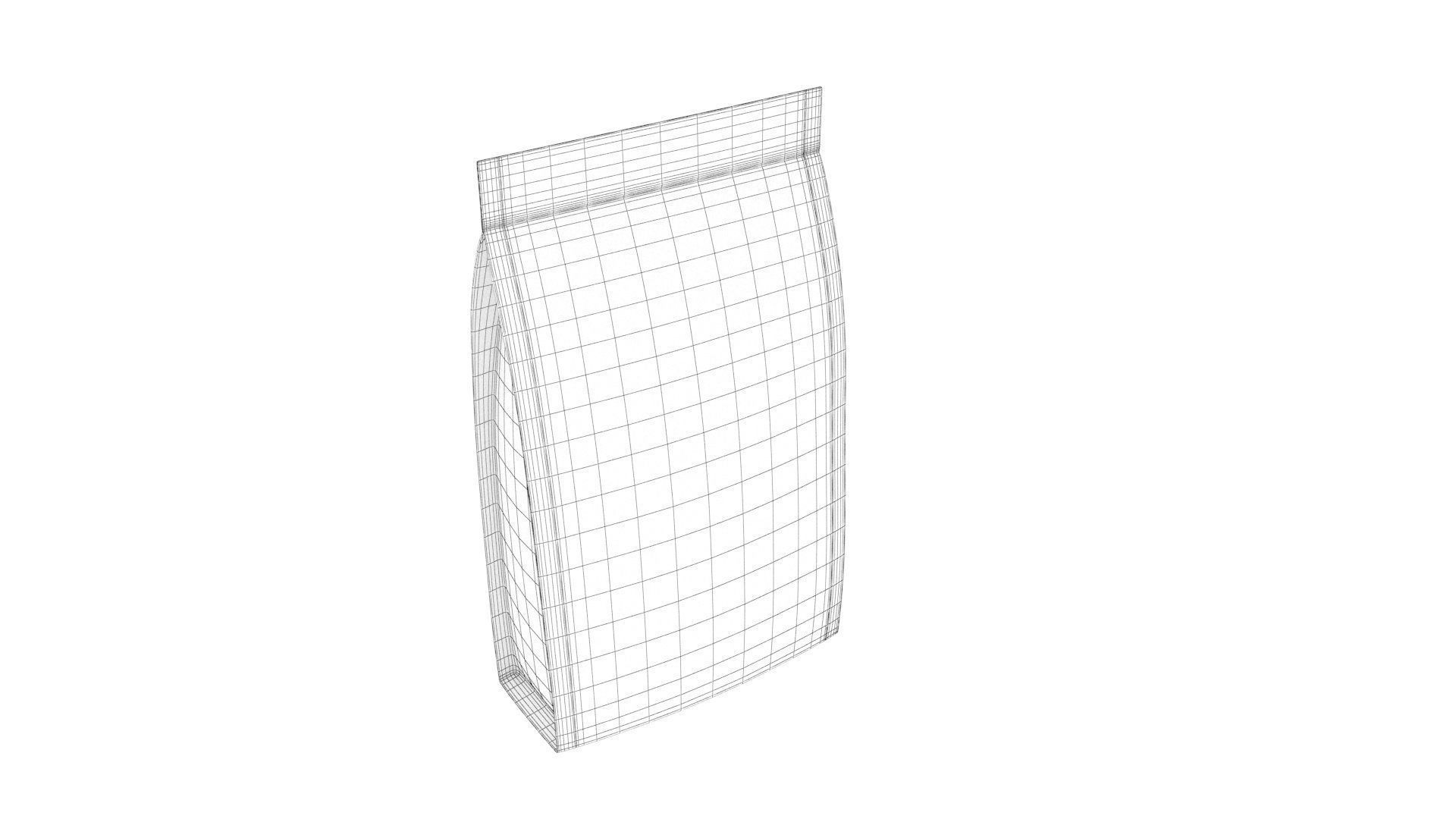 Dry Dog Food Low-poly 3D model_8