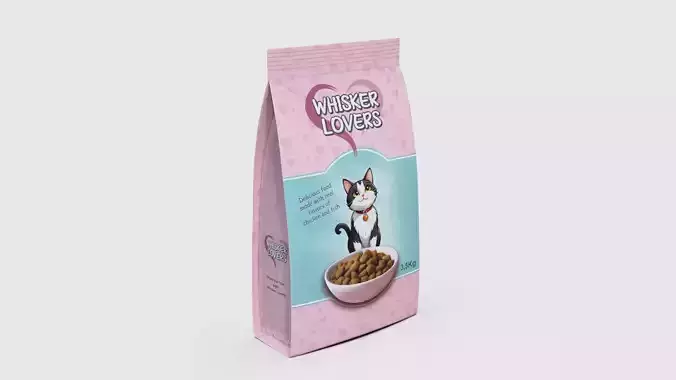 Whisker Lovers Low-poly 3D model
