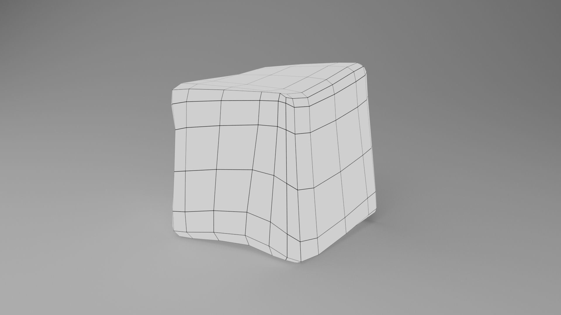 Ice Cube Free low-poly 3D model_2