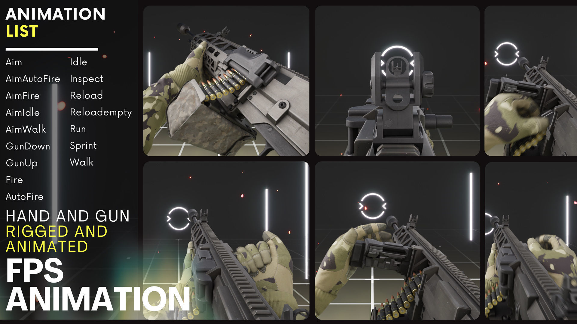 LGM 01 FPS Animation Low-poly 3D model_3