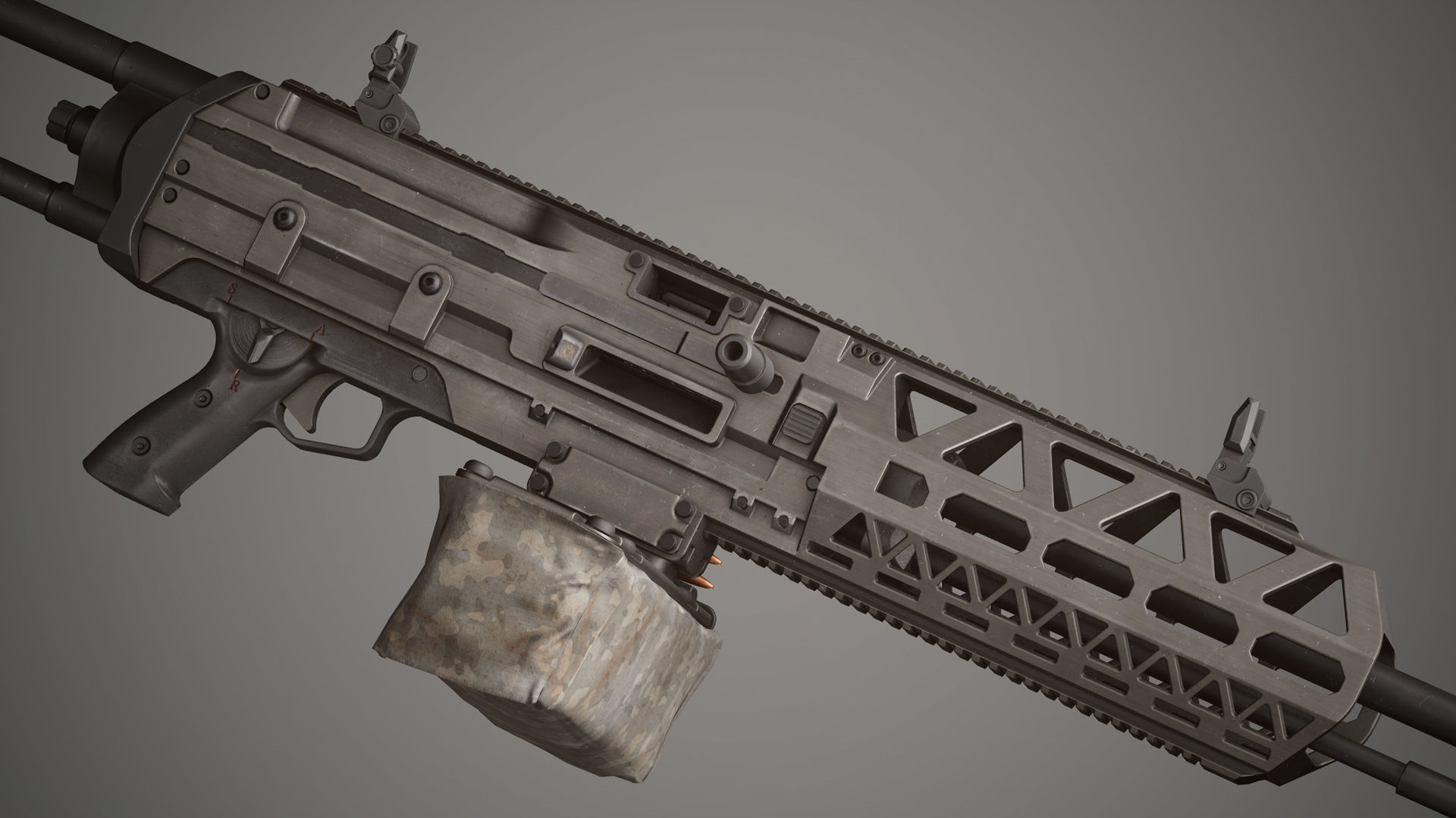 LGM 01 FPS Animation Low-poly 3D model_7