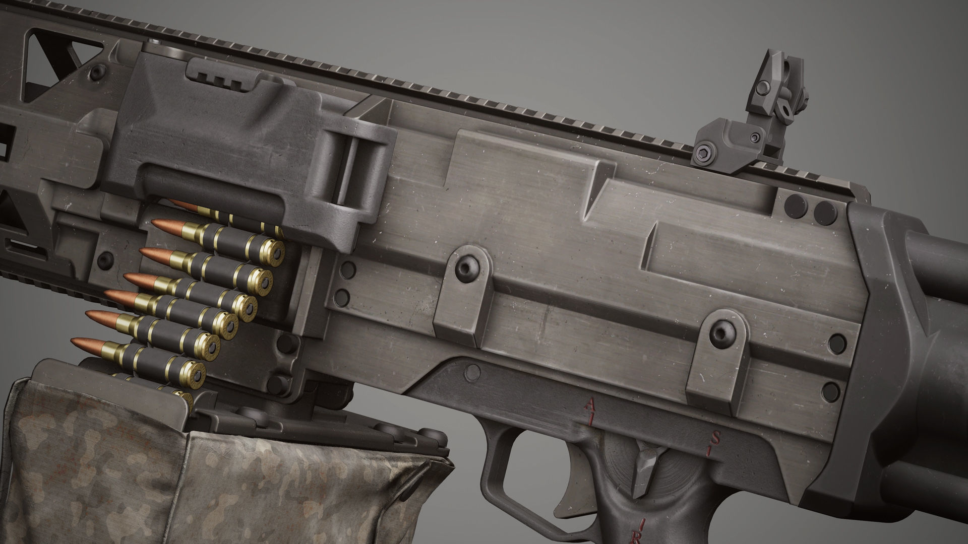 LGM 01 FPS Animation Low-poly 3D model_14